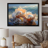 White Seashells On The Beach - Seashell Wall Decor