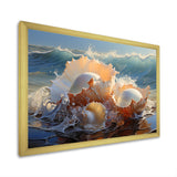 White Seashells On The Beach - Seashell Wall Decor