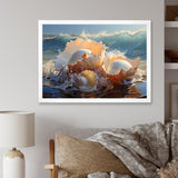White Seashells On The Beach - Seashell Wall Decor