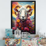 Pink Sheep Enchanted Ewes - Sheep Home Decor Art