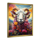 Pink Sheep Enchanted Ewes - Sheep Home Decor Art