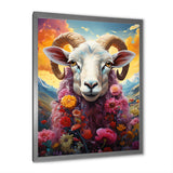 Pink Sheep Enchanted Ewes - Sheep Home Decor Art