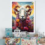 Pink Sheep Enchanted Ewes - Sheep Home Decor Art