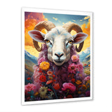 Pink Sheep Enchanted Ewes - Sheep Home Decor Art