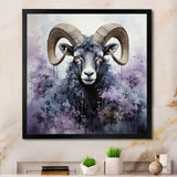 Purple Sheep Enigmatic Ewes - Sheep Living Room Wall Art
