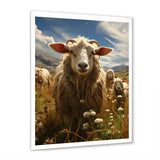 Sheep Harmony In Herd - Sheep Home Decor Art