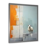Sheep Minimalist Cubism - Sheep Wall Decor
