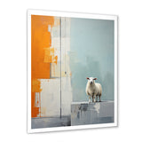 Sheep Minimalist Cubism - Sheep Wall Decor