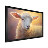 Sheep Pastel Portrait - Sheep Home Decor Art
