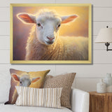 Sheep Pastel Portrait - Sheep Home Decor Art