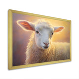 Sheep Pastel Portrait - Sheep Home Decor Art