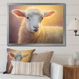 Sheep Pastel Portrait - Sheep Home Decor Art