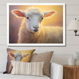 Sheep Pastel Portrait - Sheep Home Decor Art