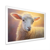 Sheep Pastel Portrait - Sheep Home Decor Art