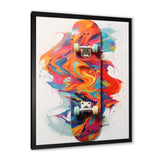 Skateboard Gravity Defiance I - Skateboard Canvas Wall Art