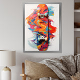 Skateboard Gravity Defiance I - Skateboard Canvas Wall Art