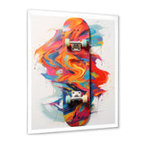 Skateboard Gravity Defiance I - Skateboard Canvas Wall Art