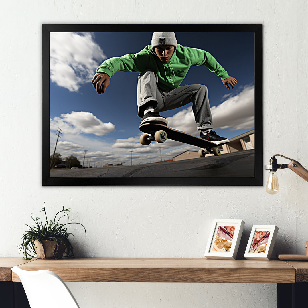 Skateboard Chronicles I - Skateboard Canvas Wall Art