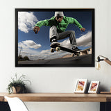 Skateboard Chronicles I - Skateboard Canvas Wall Art