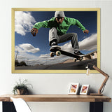 Skateboard Chronicles I - Skateboard Canvas Wall Art