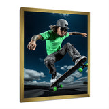 Skateboard Thrills - Skateboard Canvas Wall Art