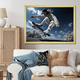 Skateboard Skateboarding Soul - Skateboard Canvas Wall Art