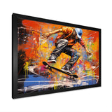 Skateboard Street Canvas I - Skateboard Canvas Wall Art