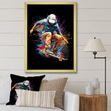 Skateboard Urban Flow I - Skateboard Canvas Wall Art