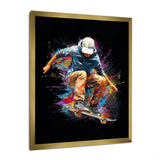 Skateboard Urban Flow I - Skateboard Canvas Wall Art