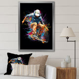 Skateboard Urban Flow I - Skateboard Canvas Wall Art