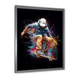 Skateboard Urban Flow I - Skateboard Canvas Wall Art