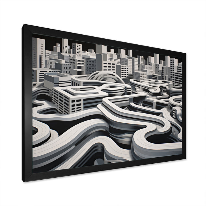 Skateboard Urban Rhythm - Skateboard Canvas Wall Art