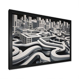 Skateboard Urban Rhythm - Skateboard Canvas Wall Art