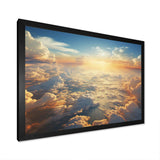 Sky Whispering Clouds - Landscapes Canvas Wall Art