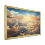 Sky Whispering Clouds - Landscapes Canvas Wall Art