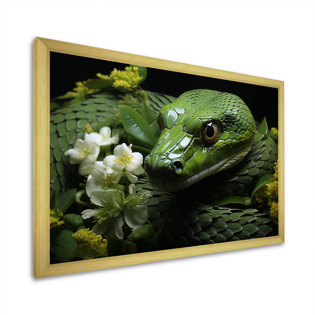 Snake Serpentine Whispers - Snake Wall Decor