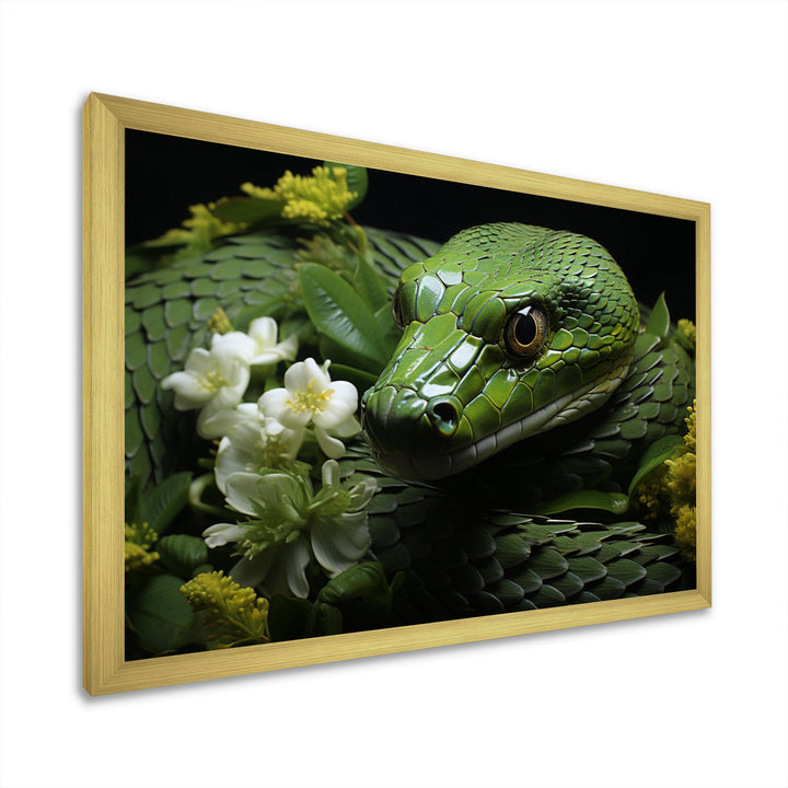 Snake Serpentine Whispers - Snake Wall Decor