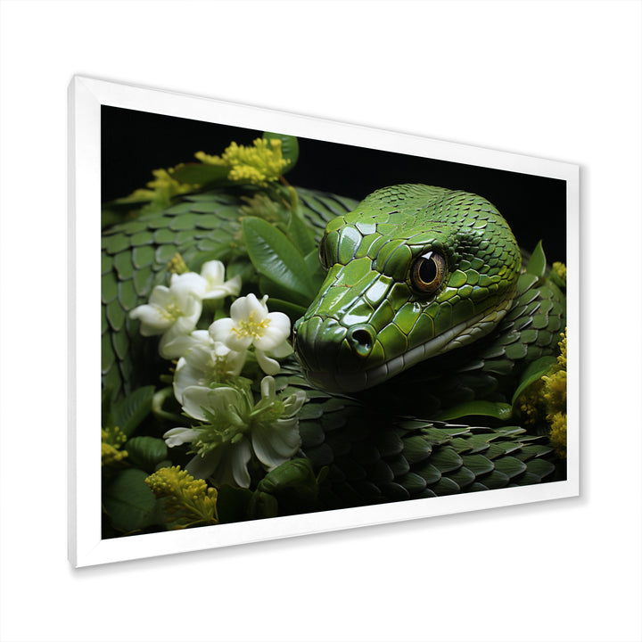 Snake Serpentine Whispers - Snake Wall Decor