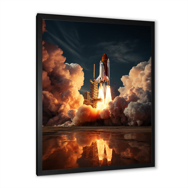 Space Shuttle Legacy Of Exploration I - Space Shuttle Canvas Wall Art