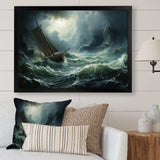 Stormy Seas Beauty III - Landscapes Canvas Wall Art