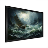 Stormy Seas Beauty III - Landscapes Canvas Wall Art