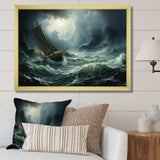 Stormy Seas Beauty III - Landscapes Canvas Wall Art