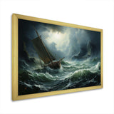 Stormy Seas Beauty III - Landscapes Canvas Wall Art