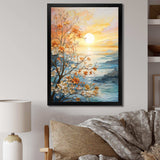 Bold Sunrise Eternal Renewal I - Landscapes Canvas Wall Art