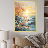 Bold Sunrise Eternal Renewal I - Landscapes Canvas Wall Art