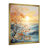 Bold Sunrise Eternal Renewal I - Landscapes Canvas Wall Art