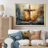 Cross A Powerful Symbol - Fantasy Canvas Wall Art