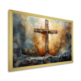 Cross A Powerful Symbol - Fantasy Canvas Wall Art