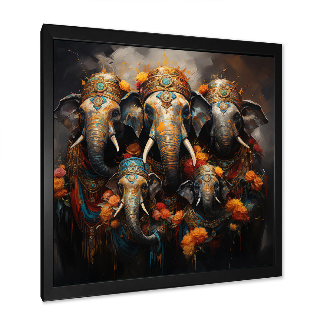 Thai Elephants Guardians Of Spiritual World - Elephant Bedroom Wall Art