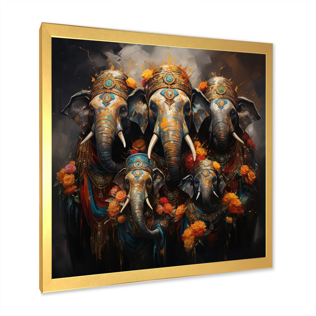 Thai Elephants Guardians Of Spiritual World - Elephant Bedroom Wall Art